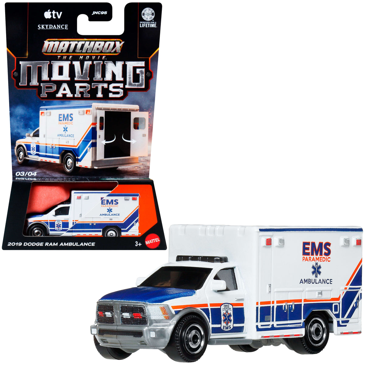 Matchbox The Movie Moving Parts Araç