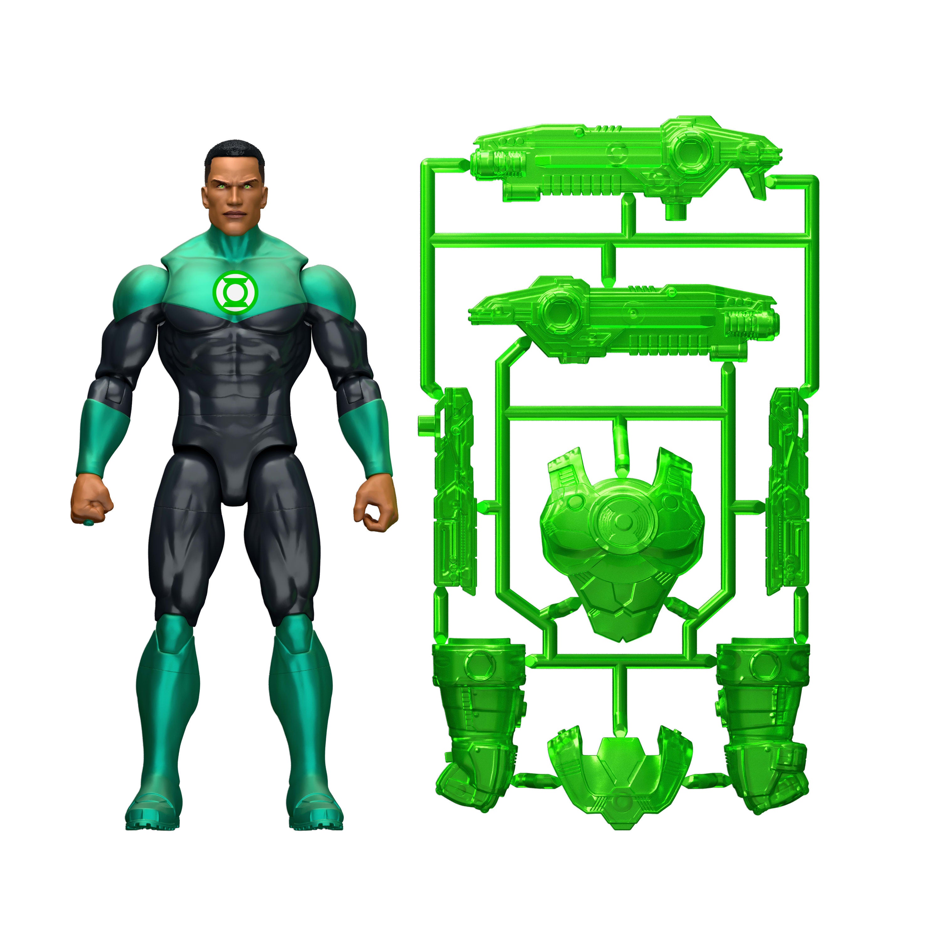 DC Premier Seri 2 Green Lantern (John Stewart) 6.5 inç Aksiyon Figürü