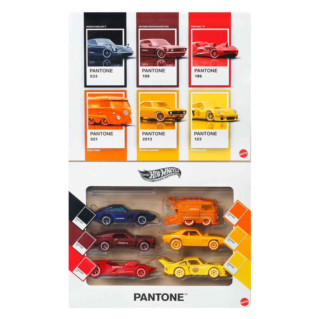 Hot Wheels Silver Series Pantone 1:64 6'lı Die-Cast Araç Seti