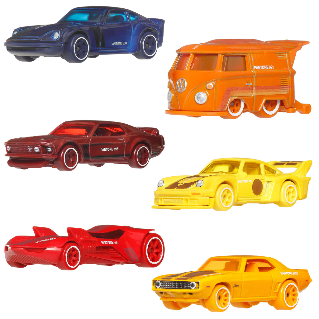 Hot Wheels Silver Series Pantone 1:64 6'lı Die-Cast Araç Seti