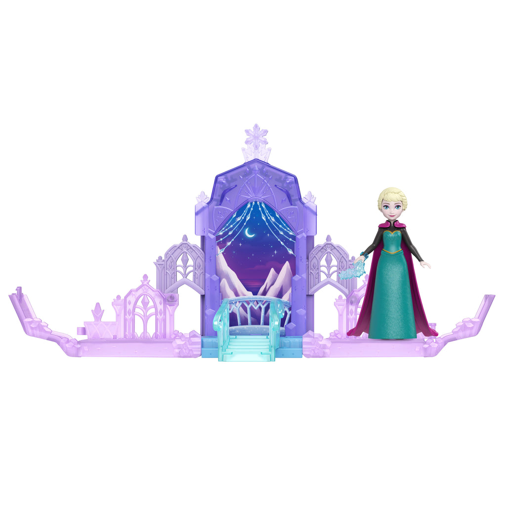 Disney Karlar Ülkesi Kale Sürprizi oyun seti, Anna veya Elsa bebek dahil 4 sürpriz (Karakter çeşitlilik gösterebilir)