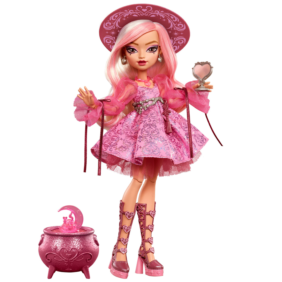 Moonspell Magic by Monster High Sevgi Cadısı Carina Song bebek ve aksesuarları