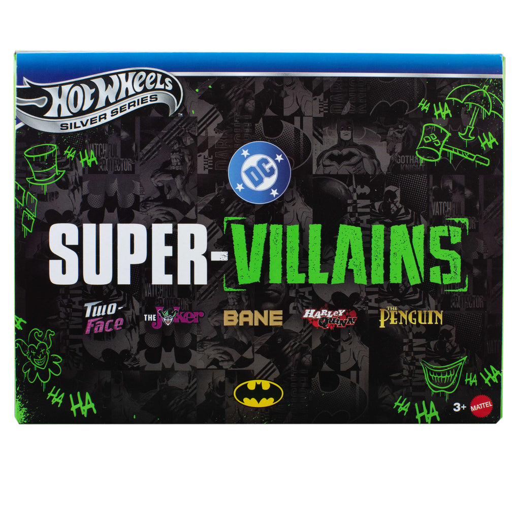 Hot Wheels Silver Series Batman Super Villains 5'li Araç Seti