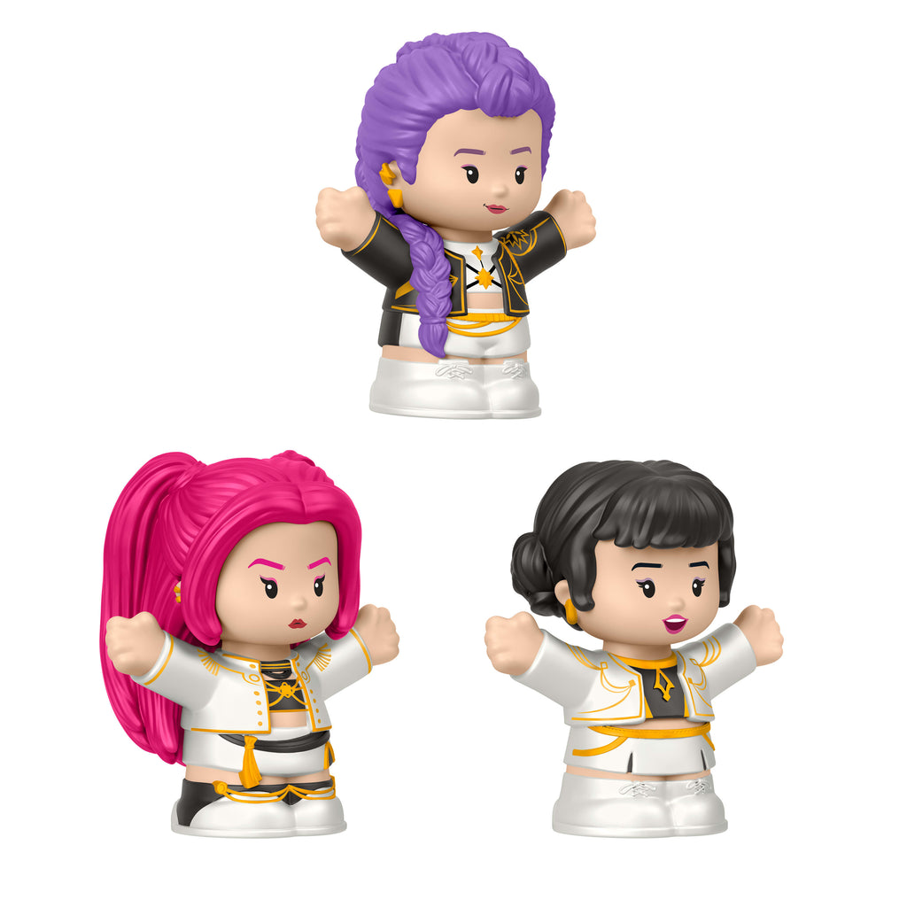 Little People Collector KPop Demon Hunters HUNTR/X koleksiyon figür seti, 3 figür