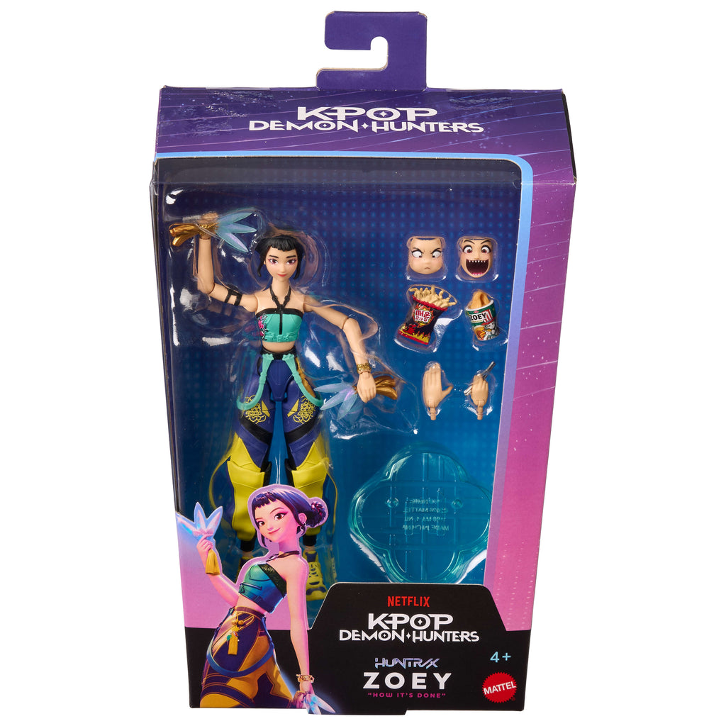 KPop Demon Hunters HUNTR/X Zoey Aksiyon Figürü