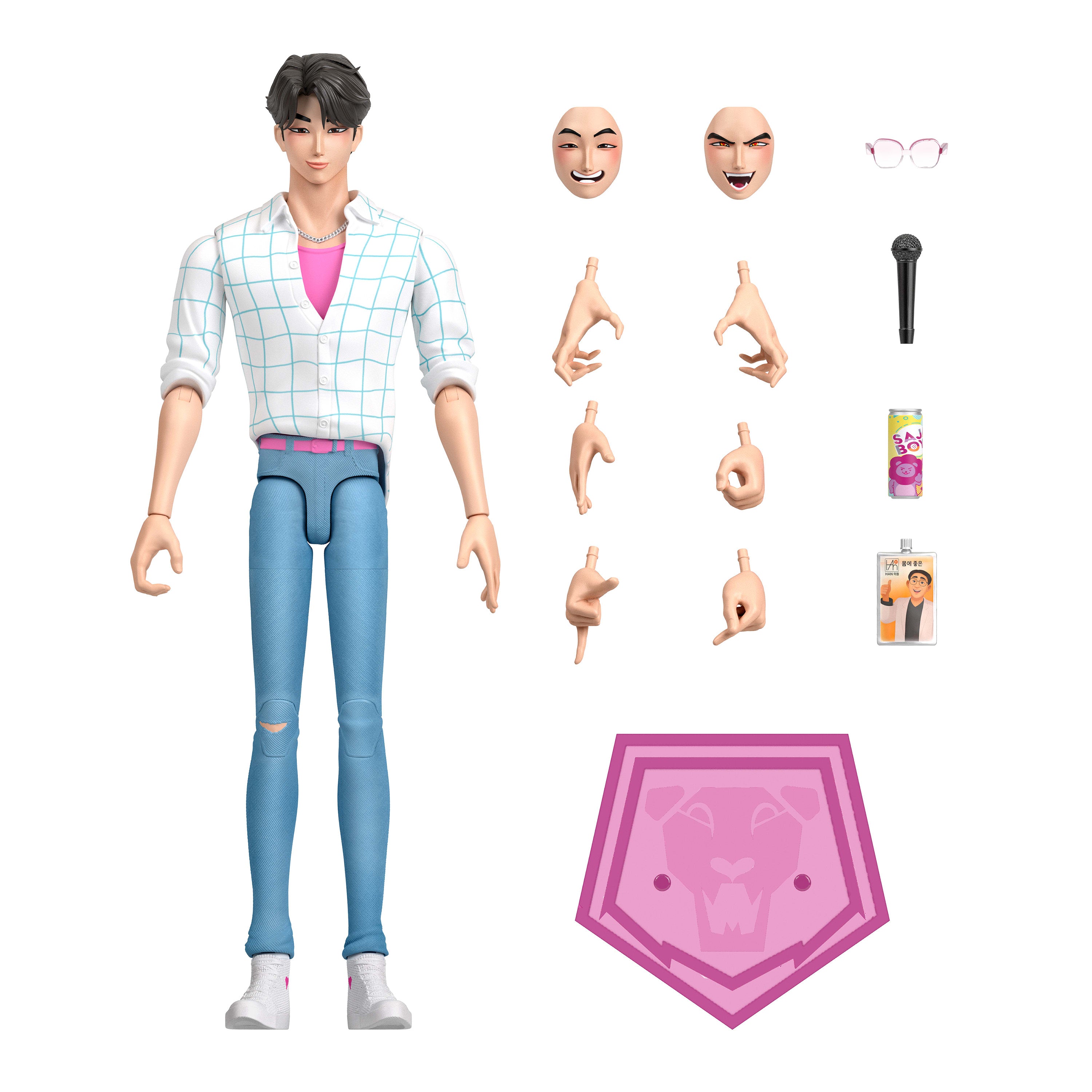KPop Demon Hunters Saja Boys Jinu Aksiyon Figürü