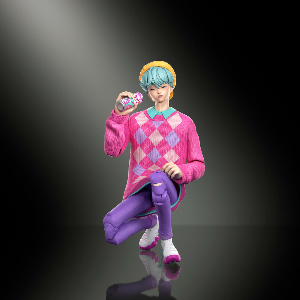 KPop Demon Hunters Saja Boys Baby Aksiyon Figürü