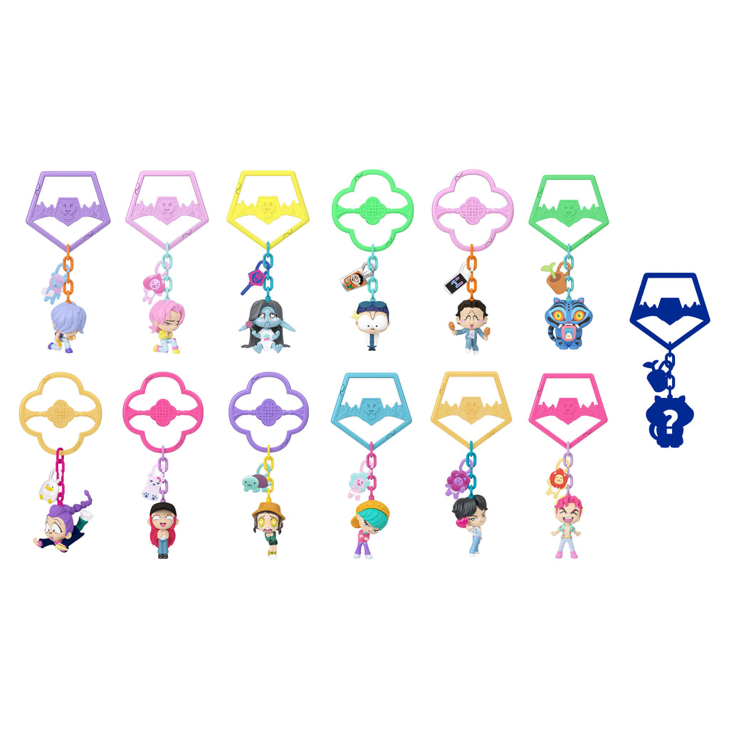 Koleksiyona uygun mini KPop İblis Avcıları anahtarlık figürleri, HUNTR/X, Saja Boys, Derpy, Sussie ve aksesuarlar