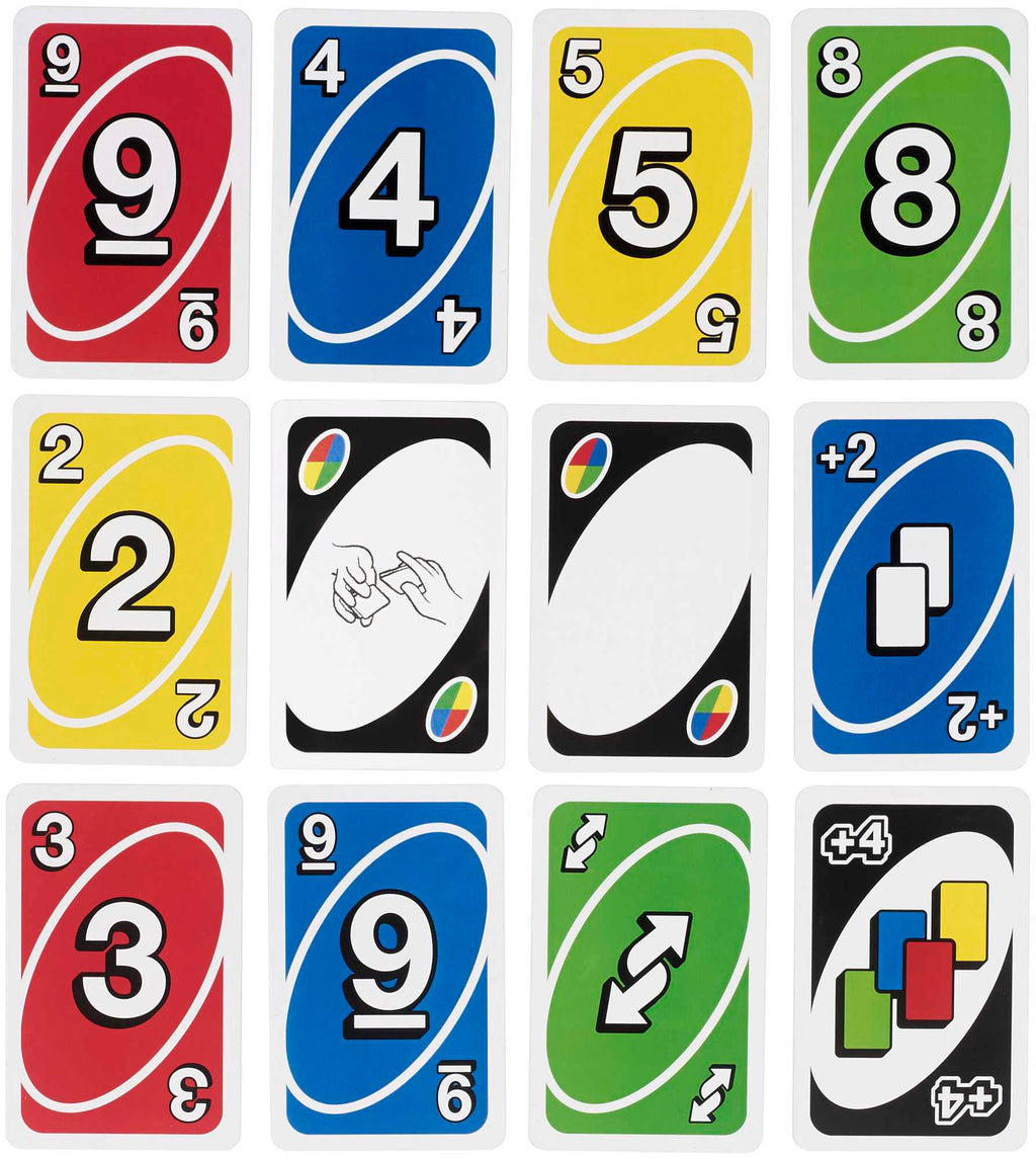 Uno Deluxe Kart Oyunu, 2-10 Oyuncu, 7 Yaş ve Üzeri İçin, Mattel Games K0888