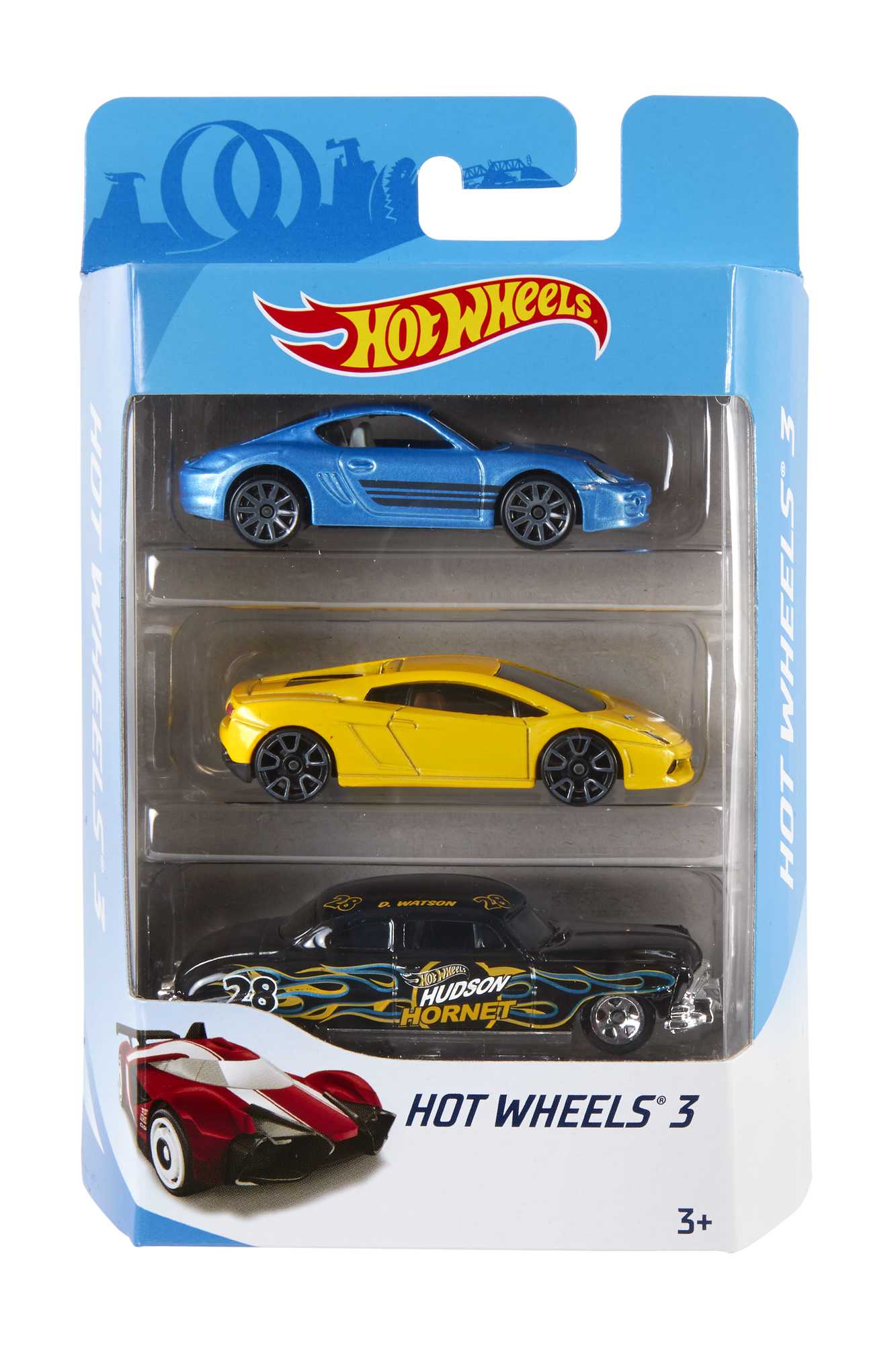 Hot Wheels 3'lü Araba Seti (Sürpriz Asorti)