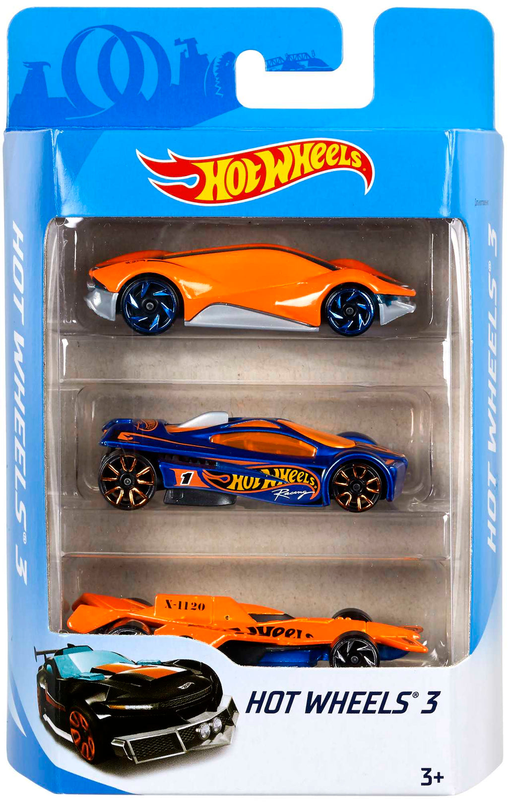 Hot Wheels 3'lü Araba Seti (Sürpriz Asorti)