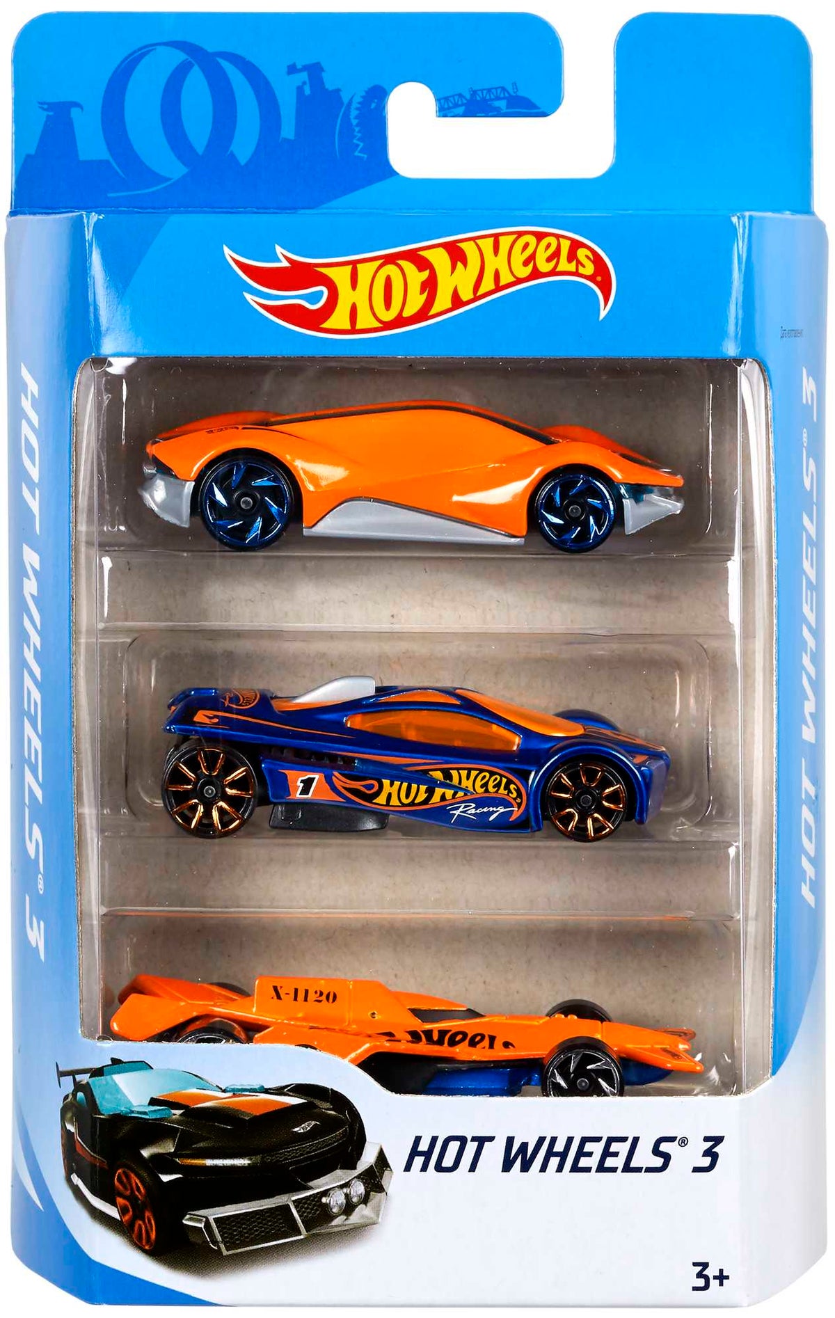 Hot Wheels 3'lü Araba Seti (Sürpriz Asorti)