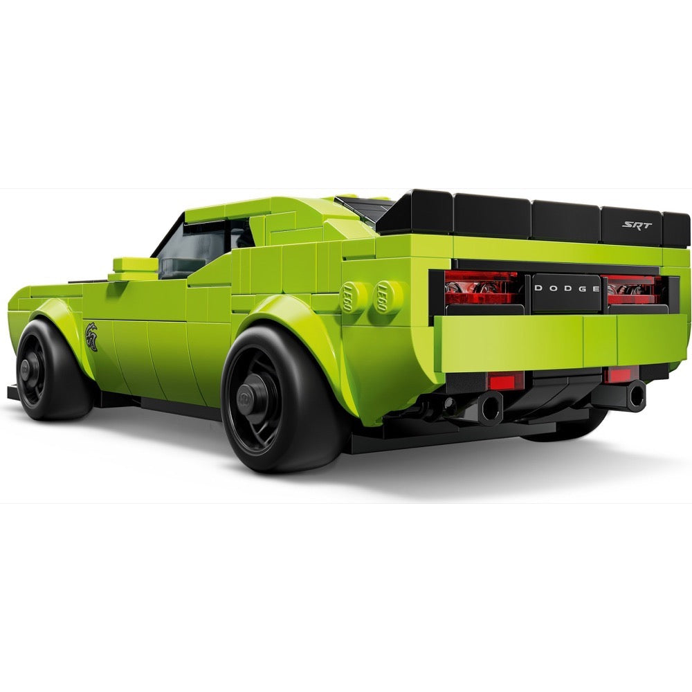 LEGO Speed Champions Dodge Challenger SRT Hellcat Model Araba Yapım Seti – 390 Parça, 9+ Yaş (77237)