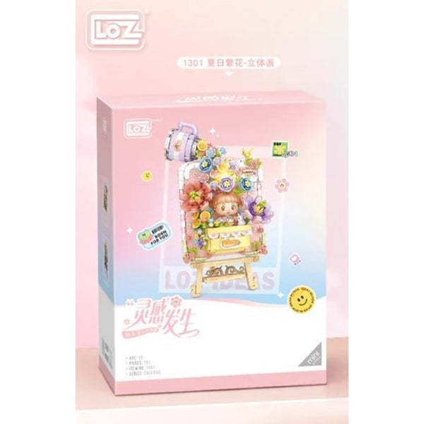 LOZ Yaz Çiçeklenmesi 3D Mikro Yapı Blokları - Önden Görünüm