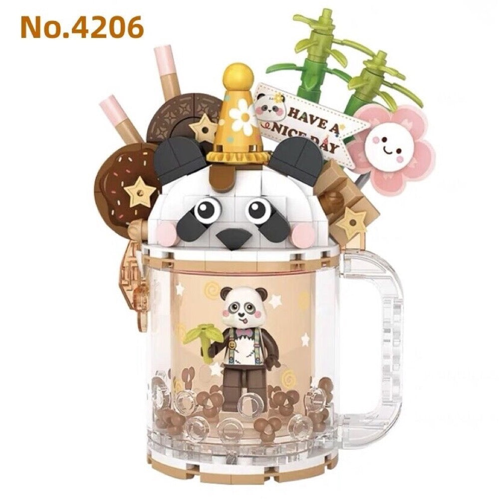 LZ-4206 LOZ PANDA AYI DONDURMA KUPASI 297 PARÇA BLOCK OYUNCAK