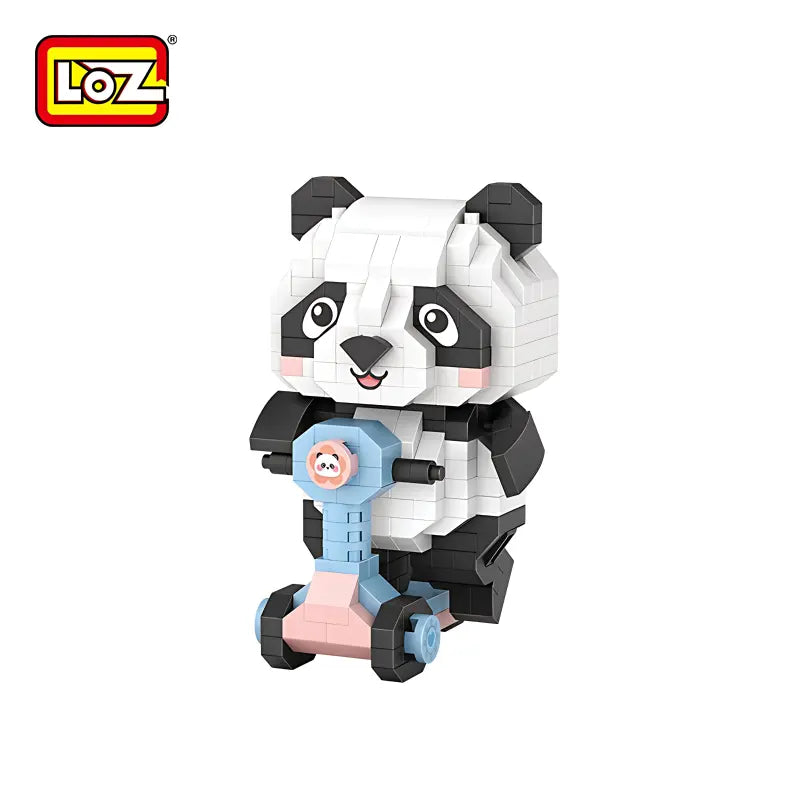 LZ8801 PANDA SCOOTER BLOCK OYUNCAK 320 PARÇA