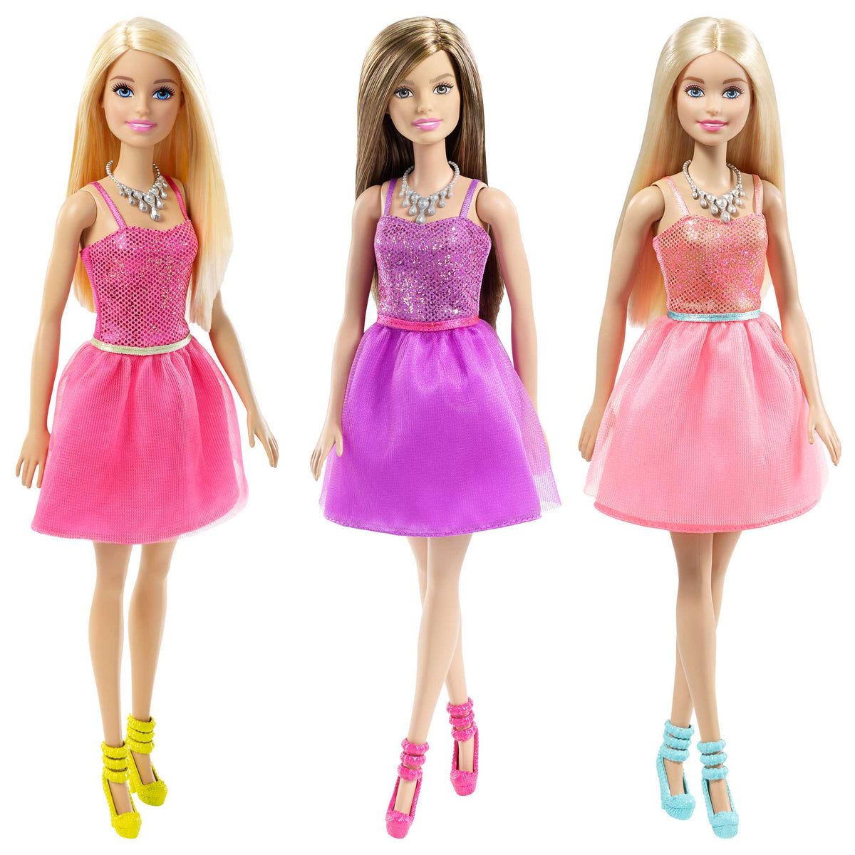 Barbie Pırıltı Barbie Bebekler T7580