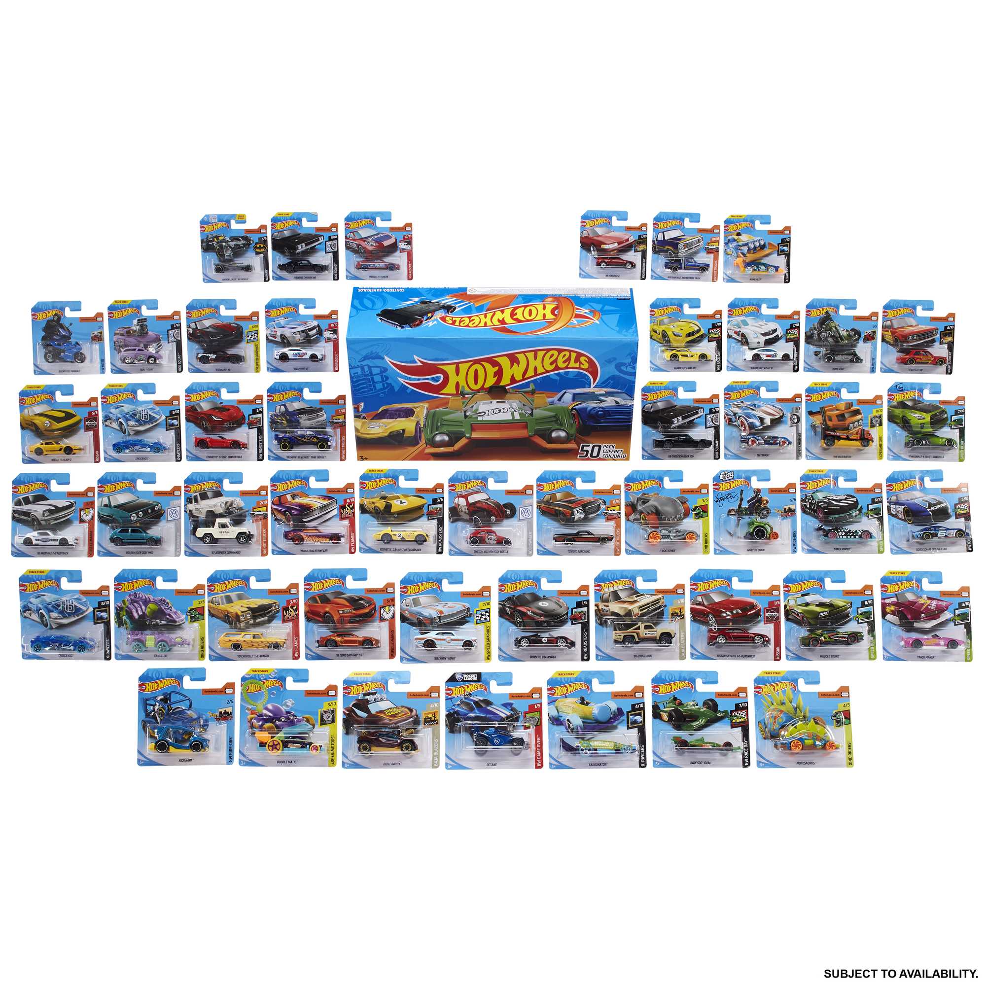 Hot Wheels 50'li Araba Seti
