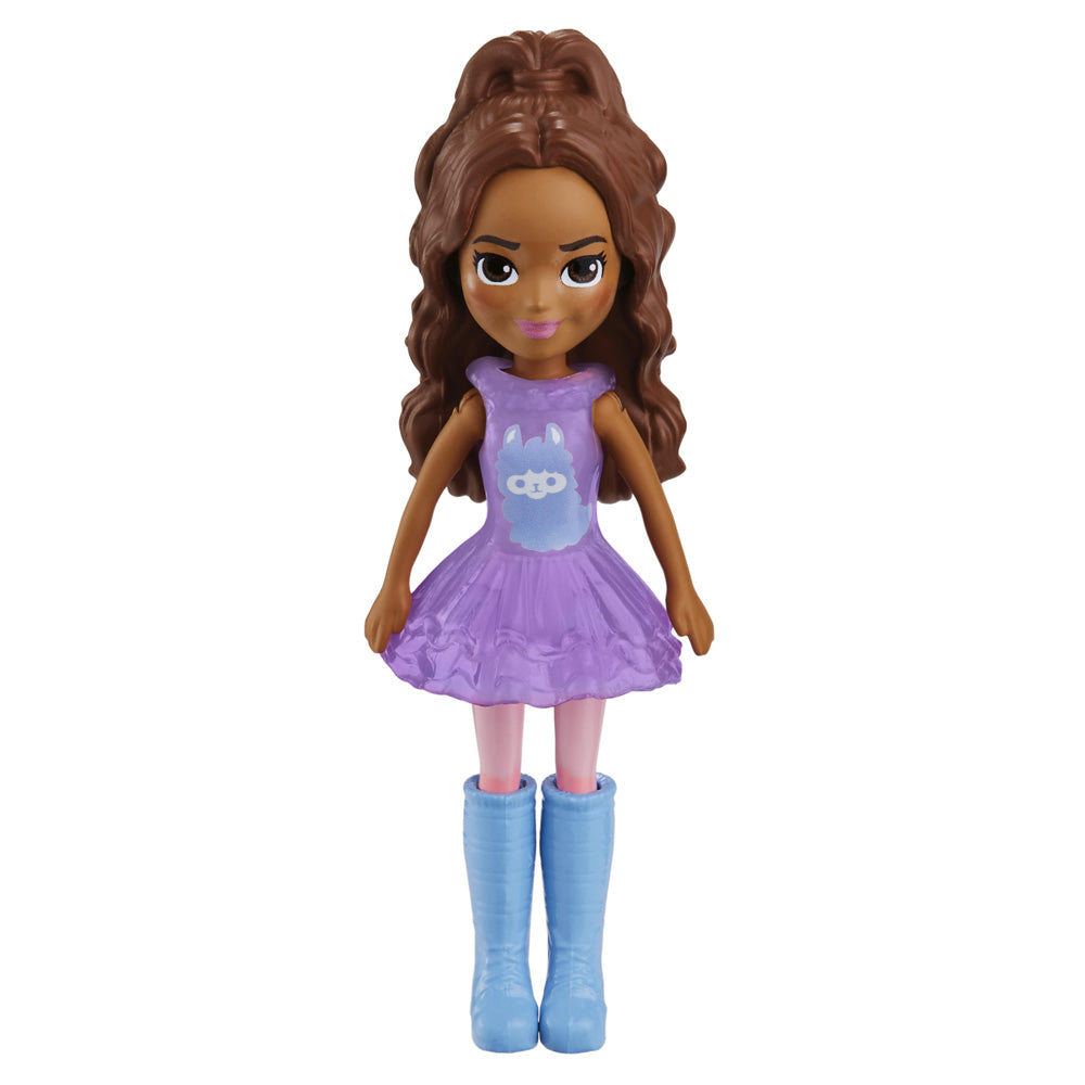 Polly Pocket ve Moda Aksesuarları Oyun Seti Prenses, 9 cm Bebek ve Değiştirilebilir Kıyafetler