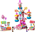 LEGO Friends Şeker ve Cupcake Dönme Dolabı 42700 - 602 Parça Yapım Seti, 7+ Yaş