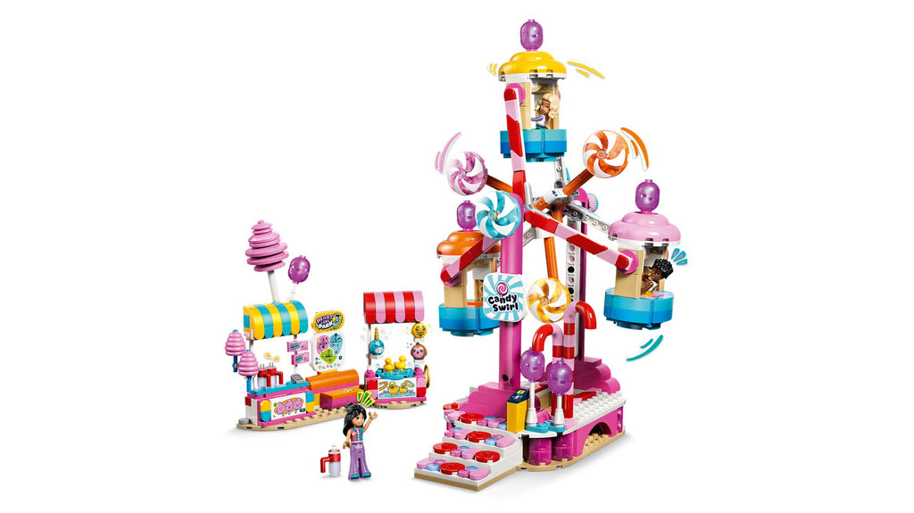 LEGO Friends Şeker ve Cupcake Dönme Dolabı 42700 - 602 Parça Yapım Seti, 7+ Yaş