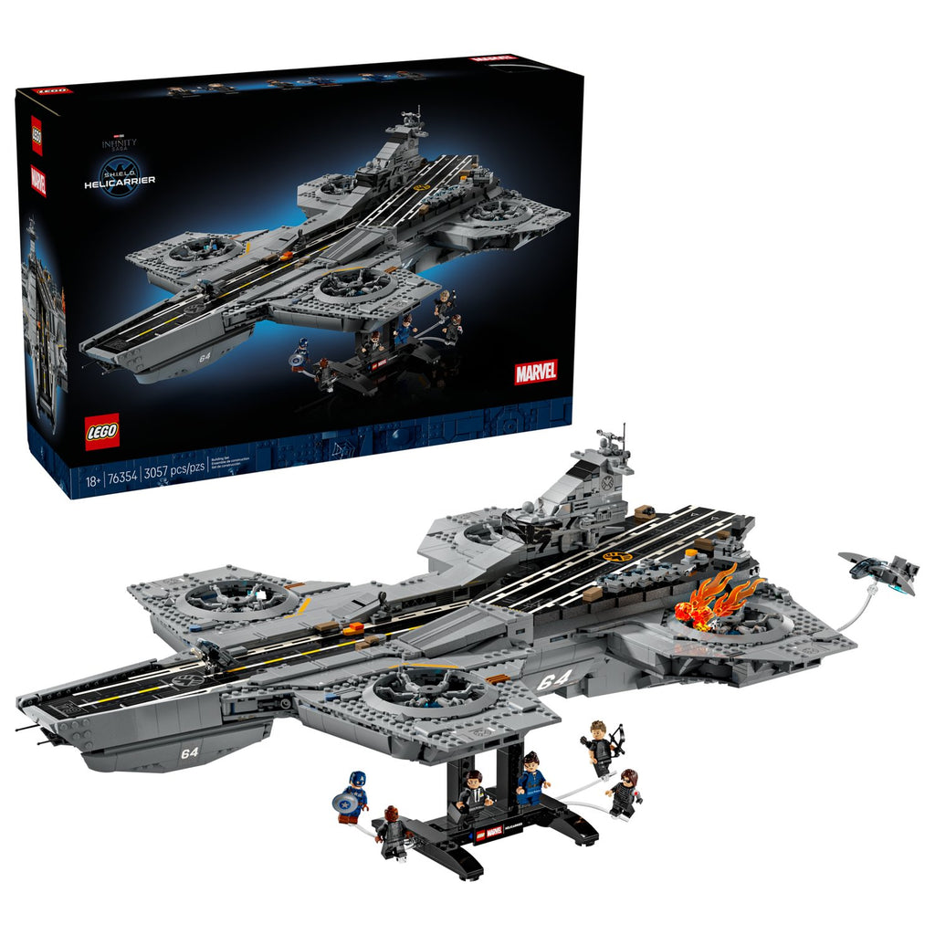 LEGO Marvel S.H.I.E.L.D. Helicarrier 76354 - 3057 Parça Yetişkin Yapım Seti
