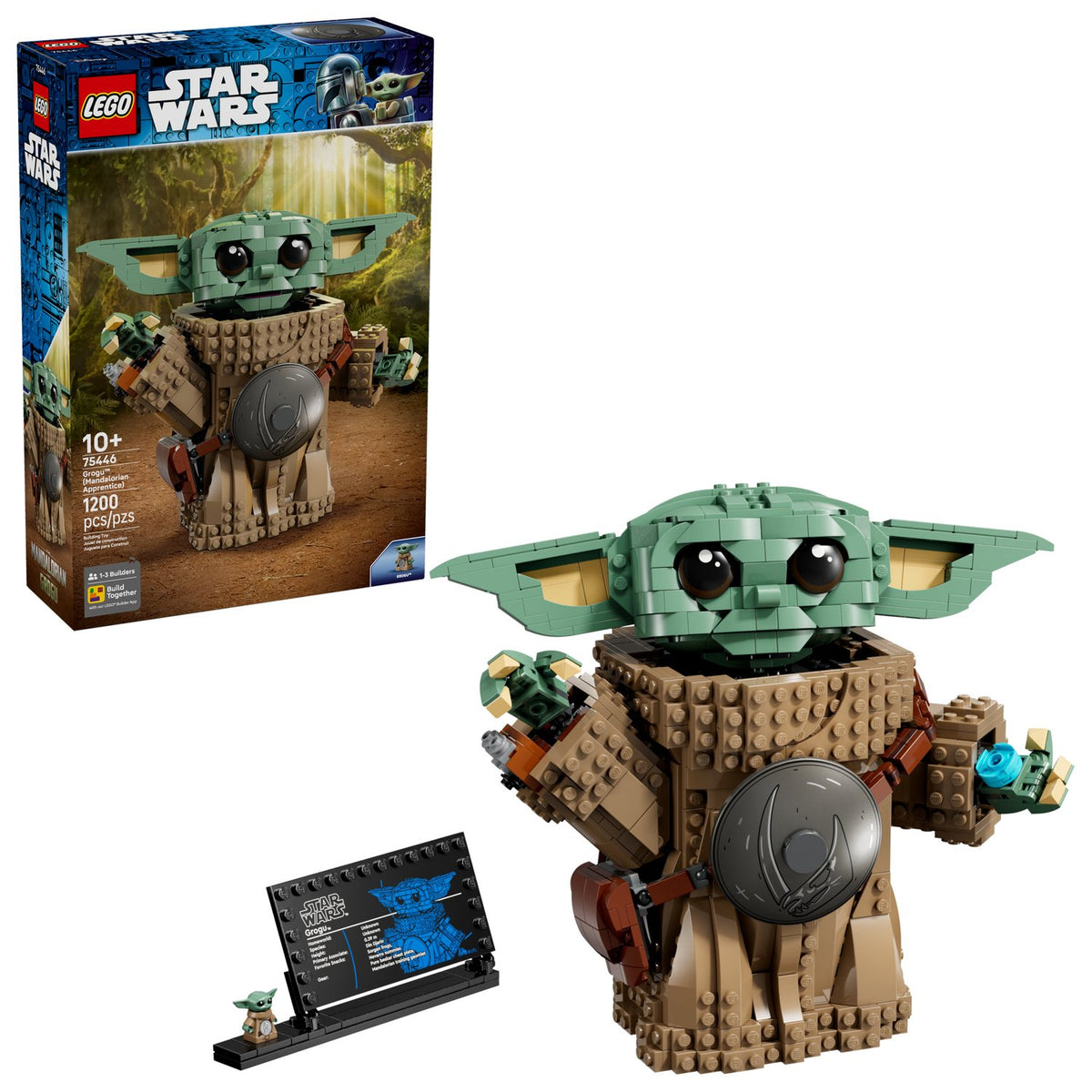 LEGO Star Wars Grogu (Mandalorlu Çırak) 75446 - 1200 Parça Sergilik Yapım Seti, 10+ Yaş
