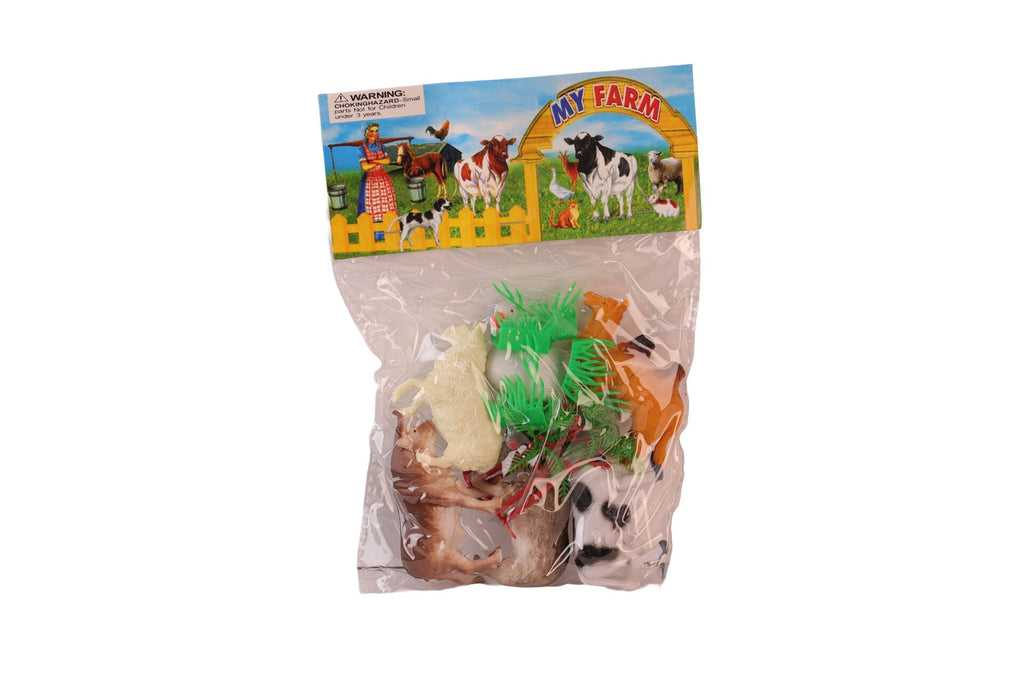 Can-Em PVC Çiftlik Hayvanları Figür Seti (5 Parça) - Eğitici Oyuncak
