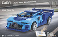 CaDA Blue Race Car C51073W 325 Parça Uzaktan Kumandalı Yapı Bloğu Yarış Arabası