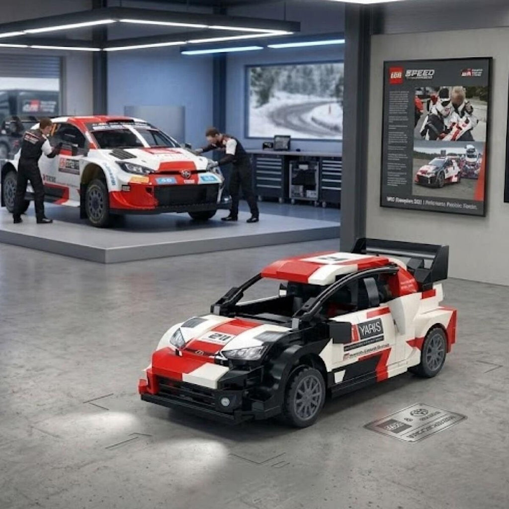 CaDA Toyota GR Yaris Rally1 1:24 Ölçek 324 Parça Model Araba Yapı Seti - Resmi Lisanslı