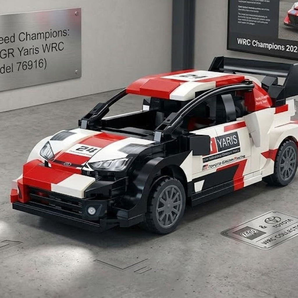 CaDA Toyota GR Yaris Rally1 1:24 Ölçek 324 Parça Model Araba Yapı Seti - Resmi Lisanslı