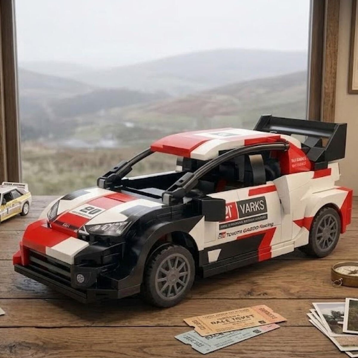 CaDA Toyota GR Yaris Rally1 1:24 Ölçek 324 Parça Model Araba Yapı Seti - Resmi Lisanslı