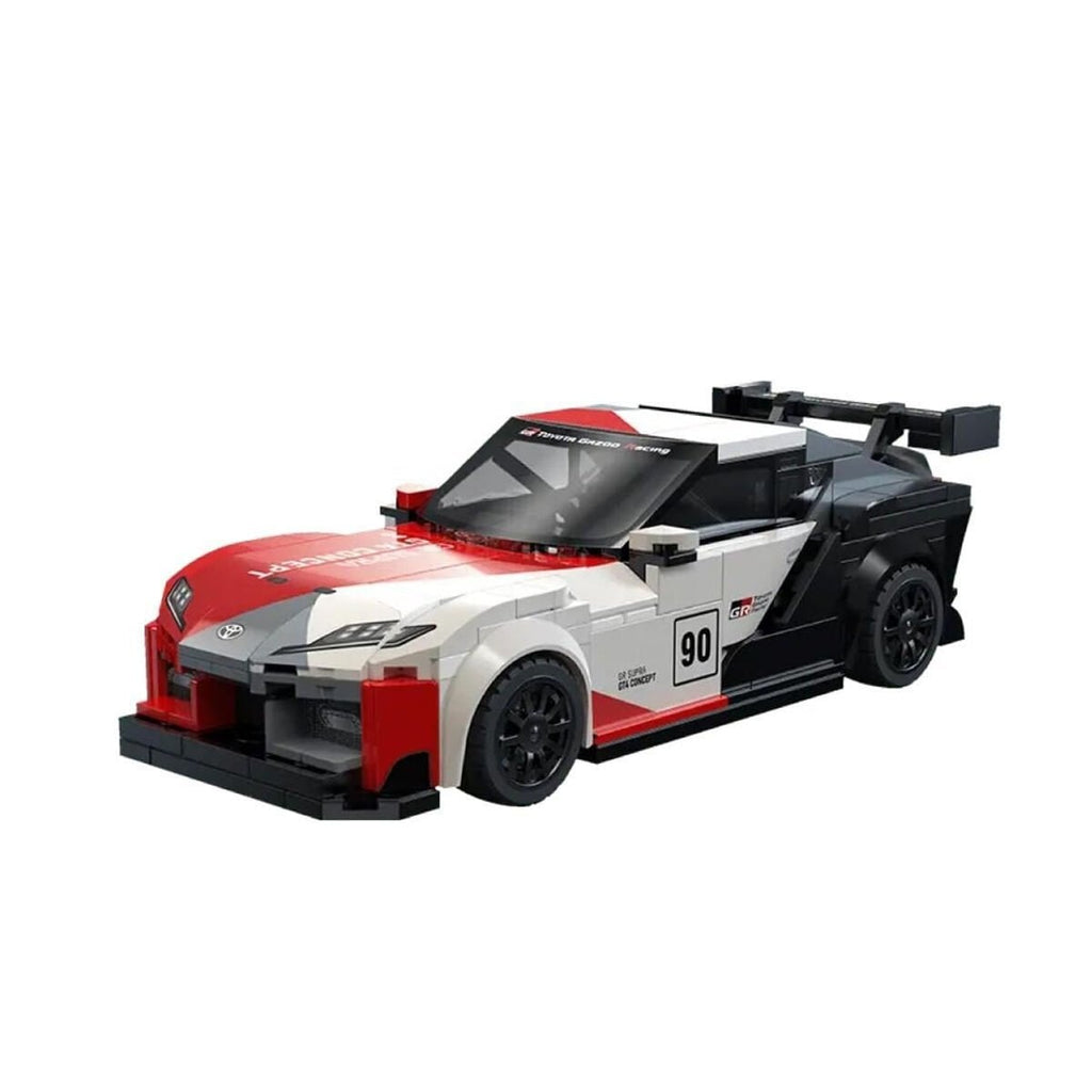 CaDA C55041W Toyota GR Supra GT4 1:24 Ölçek 324 Parça Yapı Bloğu Model Araba - Resmi Lisanslı