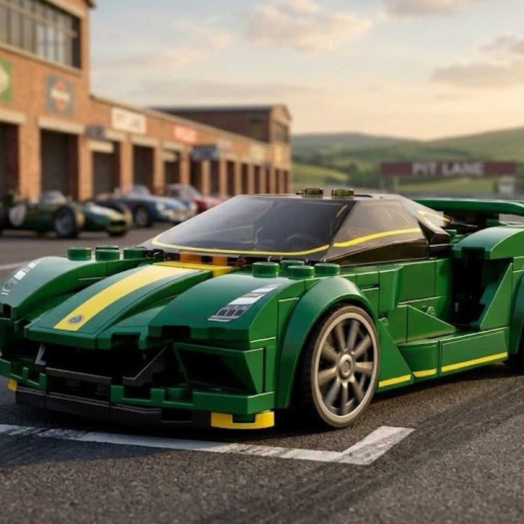 CaDA C55043W Lotus Exige Cup 430 Yapı Blok Model Araba Seti - 1:24 Ölçek, 319 Parça, Resmi Lisanslı