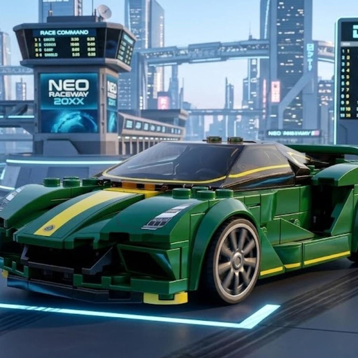 CaDA C55043W Lotus Exige Cup 430 Yapı Blok Model Araba Seti - 1:24 Ölçek, 319 Parça, Resmi Lisanslı