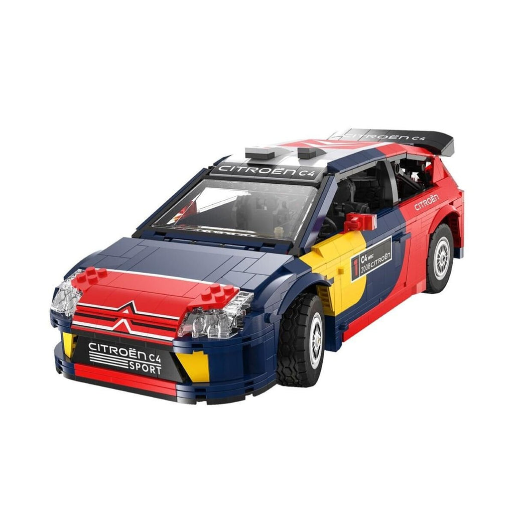 CaDA C62005W Citroën C4 WRC 2008 Model 1569 Parça Yapım Seti - 1:12 Ölçek Ralli Otomobili
