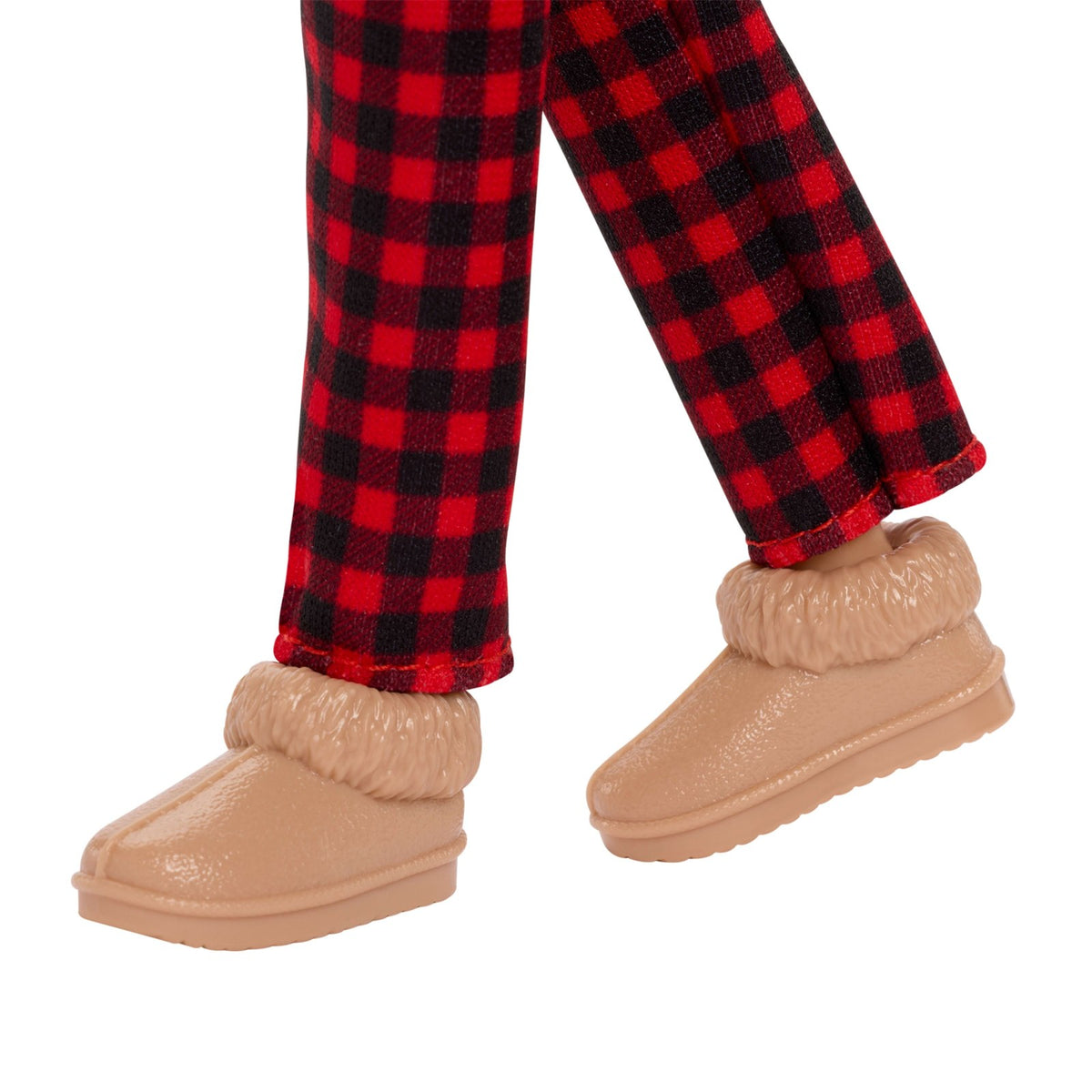 Barbie Holiday Sweater bebeği, yılbaşı kazağı giyen koleksiyona uygun bebek
