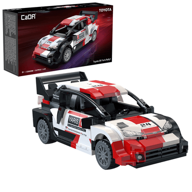 CaDA Toyota GR Yaris Rally1 1:24 Ölçek 324 Parça Model Araba Yapı Seti - Resmi Lisanslı
