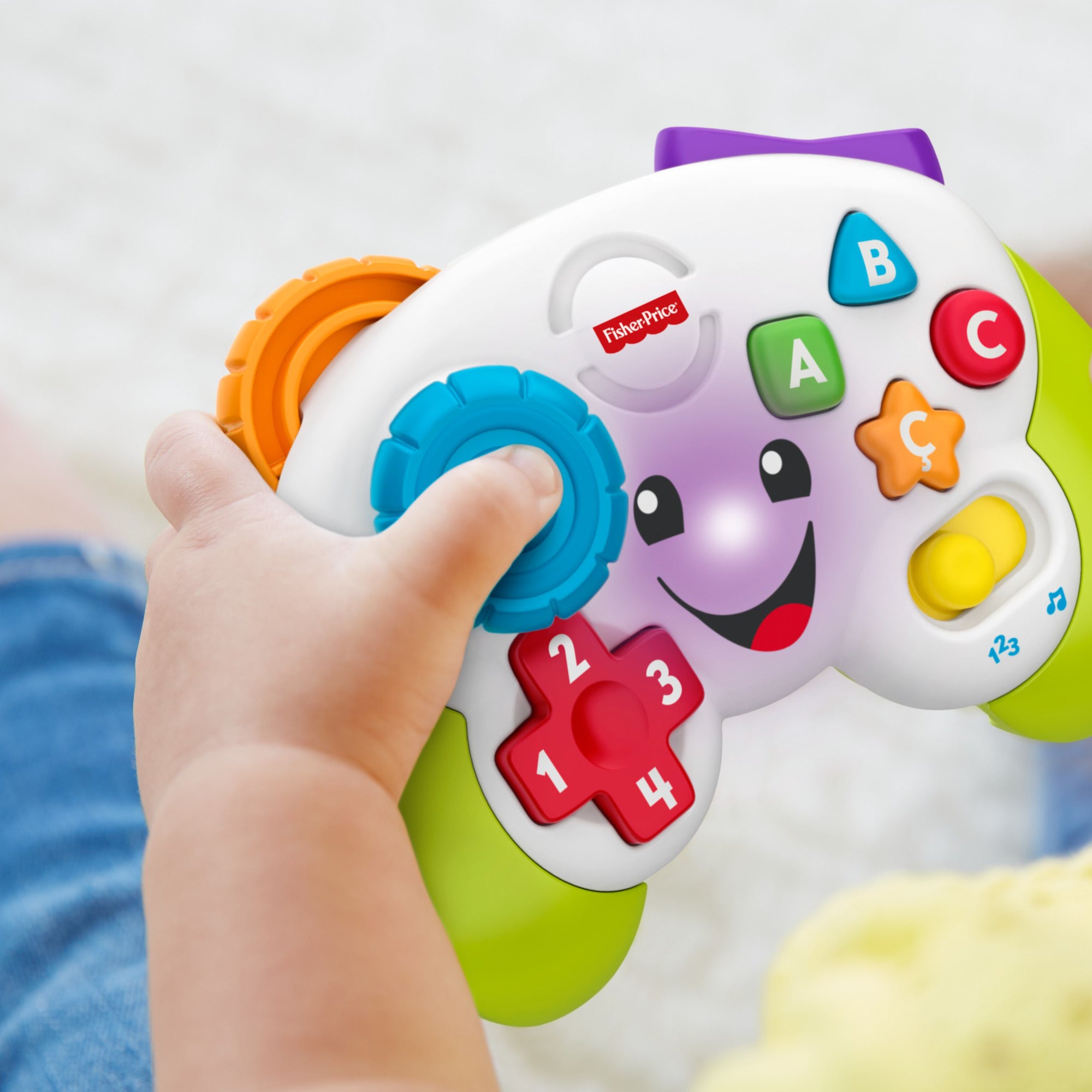 Eğitici Oyun Kumandası (Türkçe), Joystick, Bebeğinizi Sayılar, Renkler, Şekillerle Tanıştırır