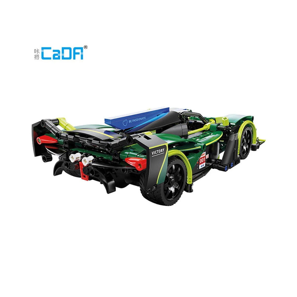 CaDA C51308W Uzaktan Kumandalı Spor Araba Yapı Bloğu Seti - 388 Parça