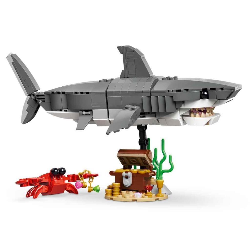 31381 Lego Creator Acımasız Köpek Balığı ile Hazine Sandığı 379 parça +8 yaş