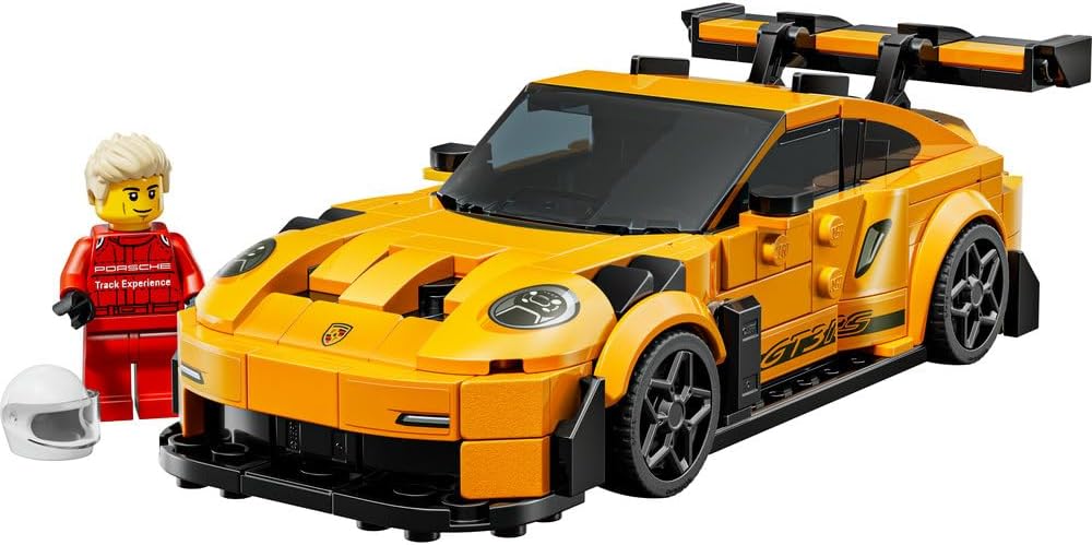 LEGO Speed Champions Porsche 911 GT3 RS Süper Araba Yapım Seti - 348 Parça, Sürücü Minifigürlü (9+ Yaş) - 77239