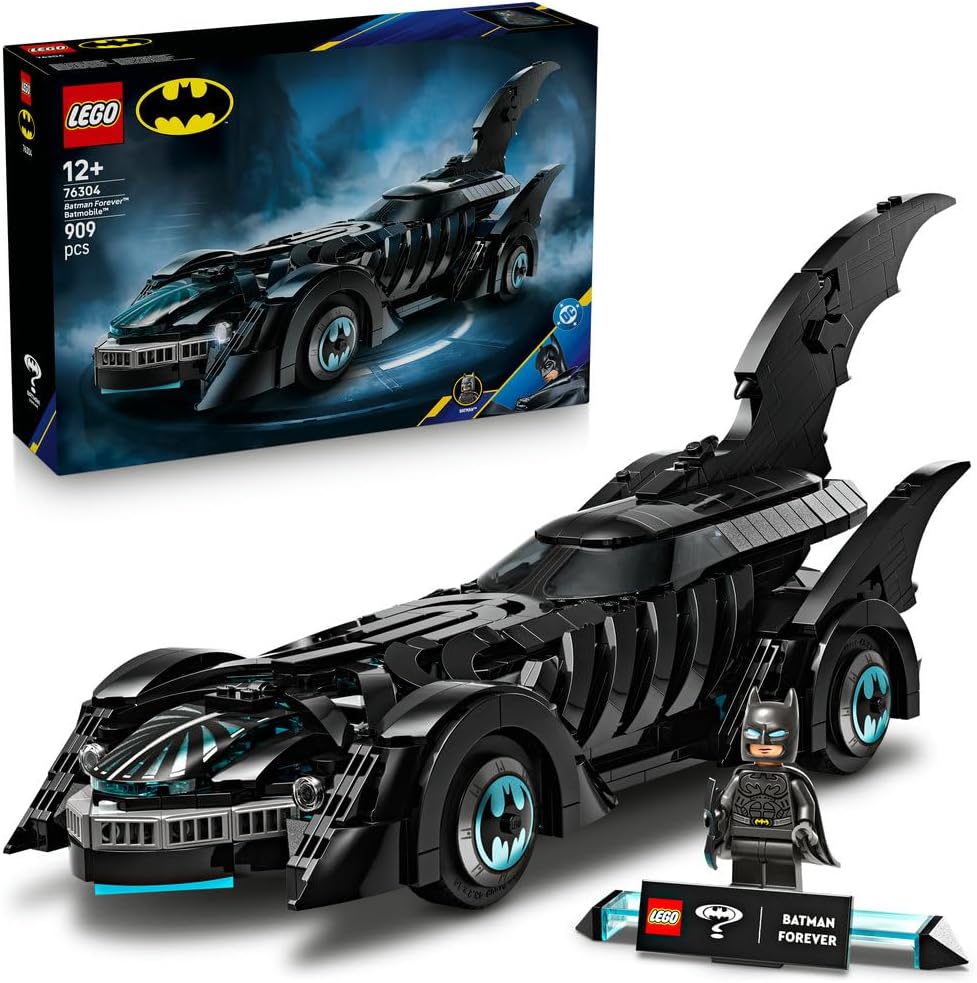 LEGO DC Batman Forever Batmobile 76304 - 909 Parça Sergilik Yapım Seti (+12 Yaş)