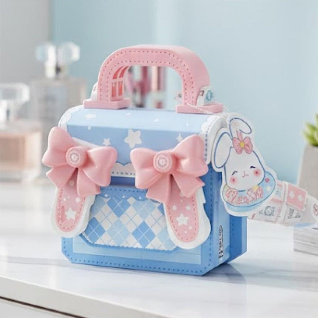 LOZ Sweet Bag Mavi Çanta — 330 Parça Mikro Blok Sergilik Set (14+)