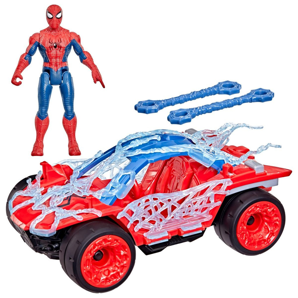 Marvel Spider-Man ActionVerse Ağ Fırlatan Araç ve Aksiyon Figürü Seti - Görsel 2