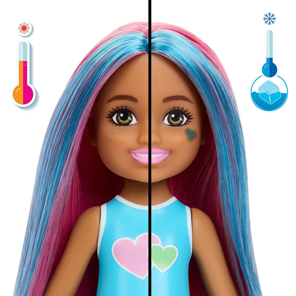 JCN89 Barbie Chelsea POP Reveal Milkshake Serisi