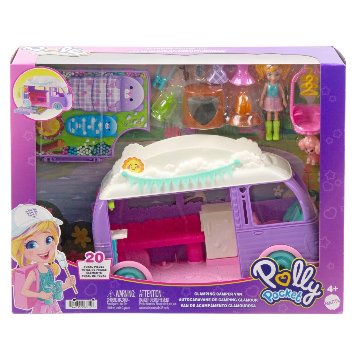 Polly Pocket Eğlenceli Karavan Oyun Seti
