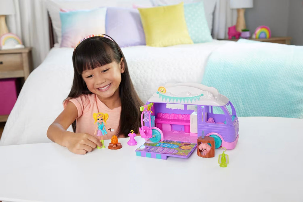 Polly Pocket Eğlenceli Karavan Oyun Seti
