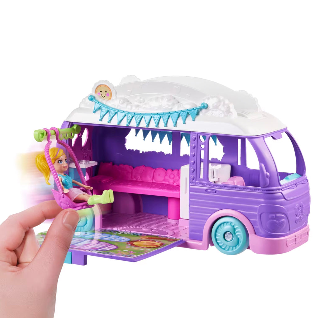 Polly Pocket Eğlenceli Karavan Oyun Seti