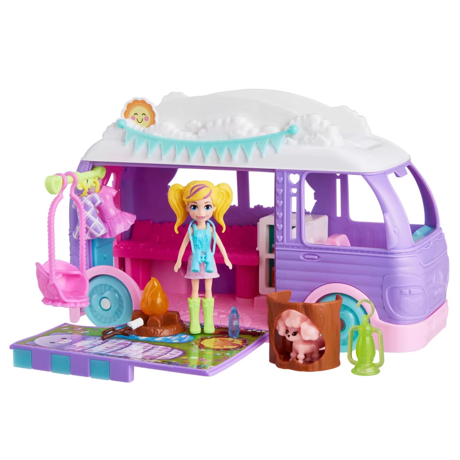 Polly Pocket Eğlenceli Karavan Oyun Seti